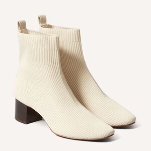 Everlane Glove Boot - Bone